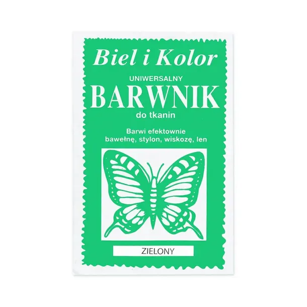 Barwnik do tkanin zielony 10 g