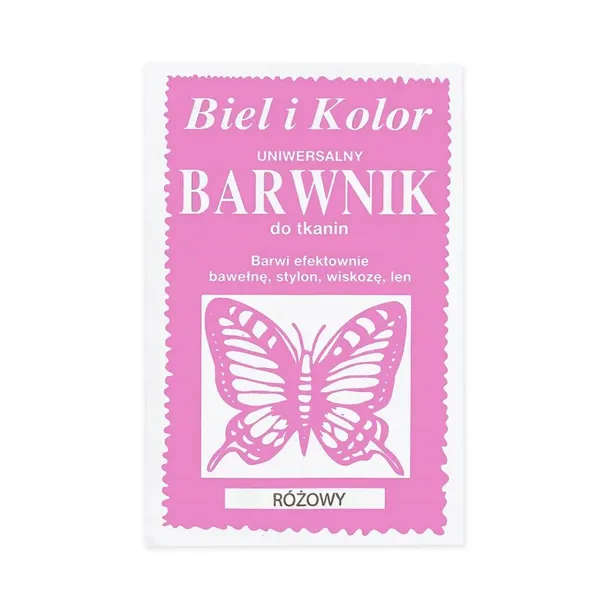 Barwnik do tkanin Różowy 10 g