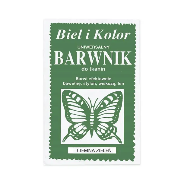 Barwnik do tkanin Ciemny Zielony 10 g