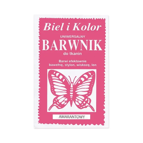 Barwnik do tkanin amarantowy 10 g