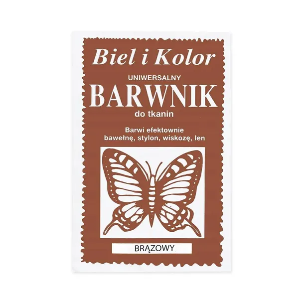 Barwnik do tkanin 10g Brązowy