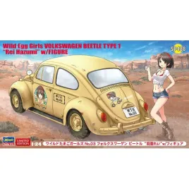 hasegawa-sp488-52288-wild-egg-girls-volkswagen-beetle-type-1-rei-hazumi-w