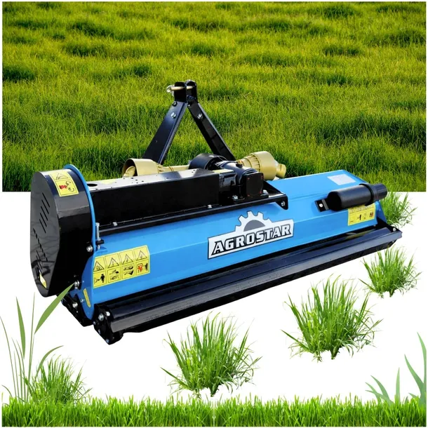 KOSIARKA BIJAKOWA MULCZER AGROSTAR AS-105CM DO MOCY 20-30 KM + WOM