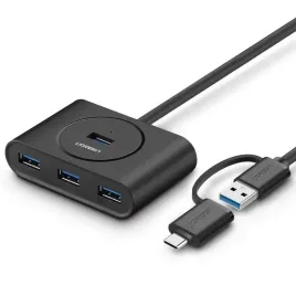 adapter-rozdzielacz-usb-c-3-1-ugreen-otg-4-x-usb-hub-jakosc-szybki