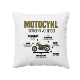 motocykl-anatomia-wolnosci-poduszka-prezent-dla-rowerzysty