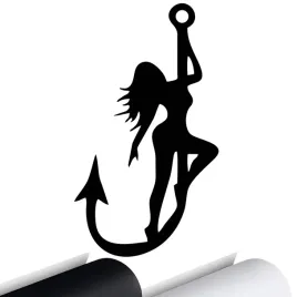 naklejka-grafika-na-auto-samochod-wedkarz-fishing-wedkowanie-kobieta-15x85