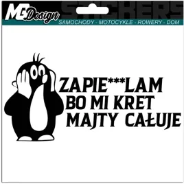 naklejka-grafika-na-auto-zapier-bo-mi-kret-majty-caluje-krecik-10x20
