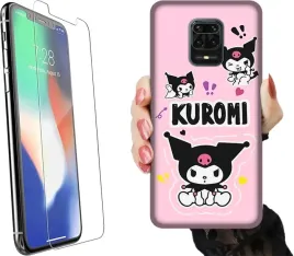 etui-na-telefon-xiaomi-redmi-note-9-pro-wzory-anime-krolik-kuromi-szklo