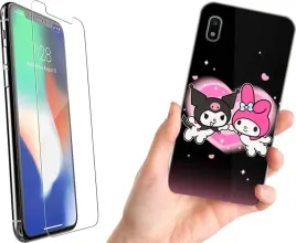 etui-na-telefon-samsung-galaxy-a10-wzory-anime-krolik-kuromi-szklo