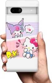 etui-na-telefon-google-pixel-7a-wzory-anime-krolik-kuromi