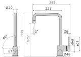 bateria-falmec-easy-square-czarny-mat-stan-nowy