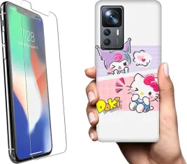 etui-na-telefon-xiaomi-12t-wzory-anime-krolik-kuromi-szklo