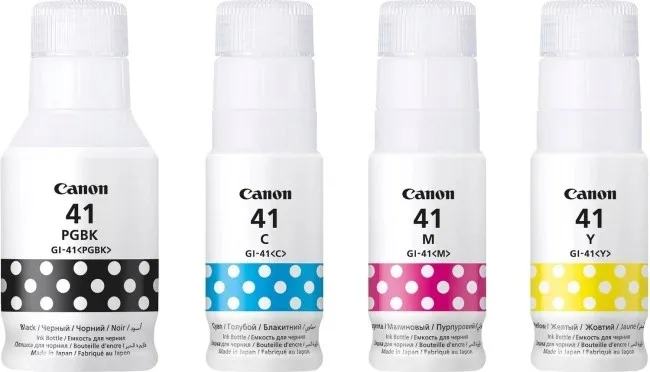 Tusze Canon GI-41 Zestaw Pixma G1420 G1460 G2420 G3420 G3430 G3460