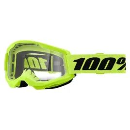 gogle-100percent-strata-2-zolte-neonowe-50027-00016-clear-szybka-przezroczysta