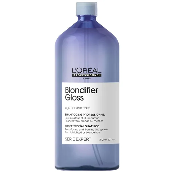 LOREAL BLONDIFIER GLOSS SZAMPON BLOND BŁYSK 1500ML