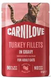 carnilove-cat-pouch-gravy-turkey-85g