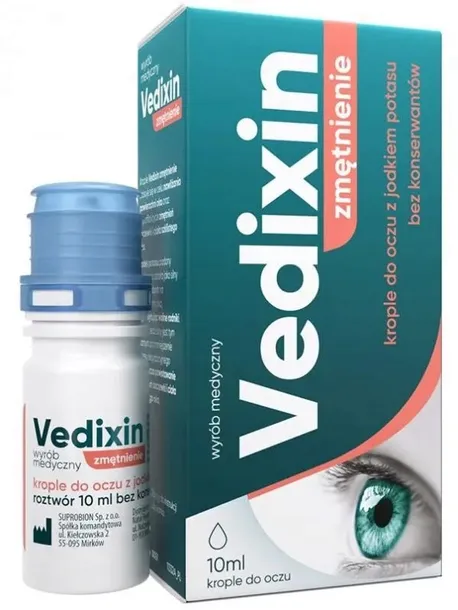 Vedixin Zmętnienie krople do oczu 10 ml