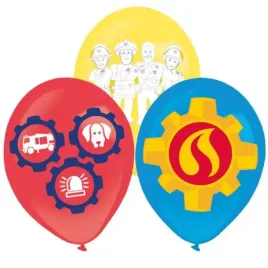balony-strazak-sam-mix-amscan-11-6-szt