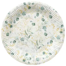 talerzyki-papierowe-eukaliptus-bialo-zloty-paw-23-cm-8-szt