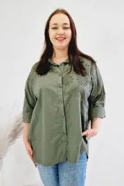 koszula-oversize-z-haftem-oliwkowa-uni