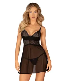 bielizna-damska-czarny-komplet-koronka-babydoll-stringi-obsessive-xl-xxl
