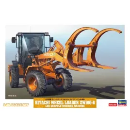 hasegawa-66105-hitachi-wheel-loader-zw100-6-log-grapple-working-machine