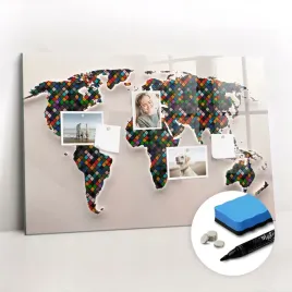 markery-pisaki-gratisy-tablica-magnetyczna-abstrakcja-mapa-swiata-90x60-cm
