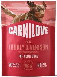 carnilove-dog-pouch-turkey-venison-300g