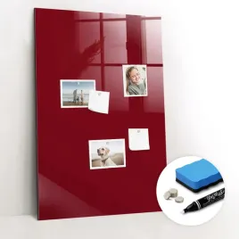 do-biura-magnesy-tablica-magnetyczna-do-nauki-kolor-burgundowy-60x90-cm