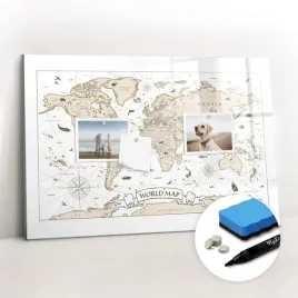 markery-pisaki-bez-ram-gratisy-tablica-magnetyczna-vintage-mapa-swiata