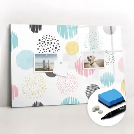 suchoscieralna-tablica-magnetyczna-do-biura-markery-geometryczny-wzor-60x40