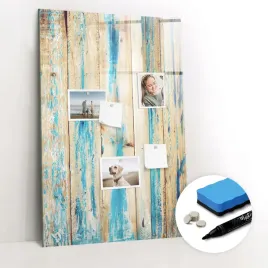 tablica-magnetyczna-do-planowania-magnesy-gratisy-postarzane-drewno-60x90