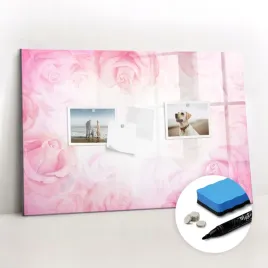 do-nauki-tablica-magnetyczna-markery-do-domu-gratisy-roze-abstrakcja-60x40