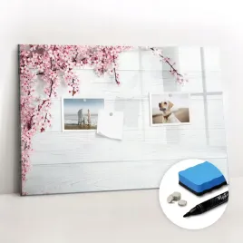 magnesy-tablica-magnetyczna-do-nauki-edukacyjna-wiosenne-kwiaty-60x40-cm