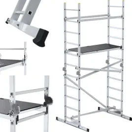 premium-rusztowanie-aluminiowe-lekkie-jezdne-przegubowe-400cm-150kg-hak-4w1