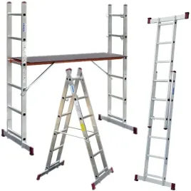 premium-drabina-podest-aluminiowy-krause-2x6-rusztowanie-200cm-5w1-lekki