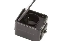 gniazdo-2p-z-cedar-nt-130h-czarne