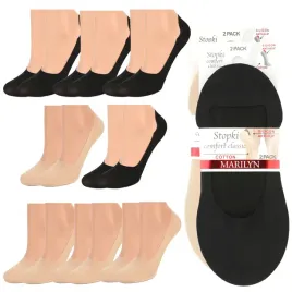 stopki-damskie-do-balerinek-z-silikonem-comfort-classic-marilyn-8-par
