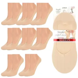 stopki-damskie-do-balerinek-z-silikonem-comfort-classic-marilyn-8-par