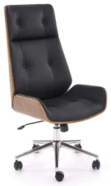 fotel-gabinetowy-webster-ergonomiczny-obrotowy-webster-orzechowy-czarny