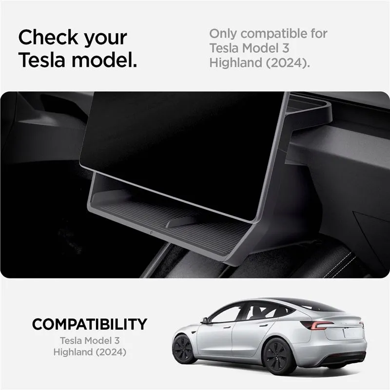 spigen-tesla-under-screen-storage-organizer-black-tesla-model-3-2024