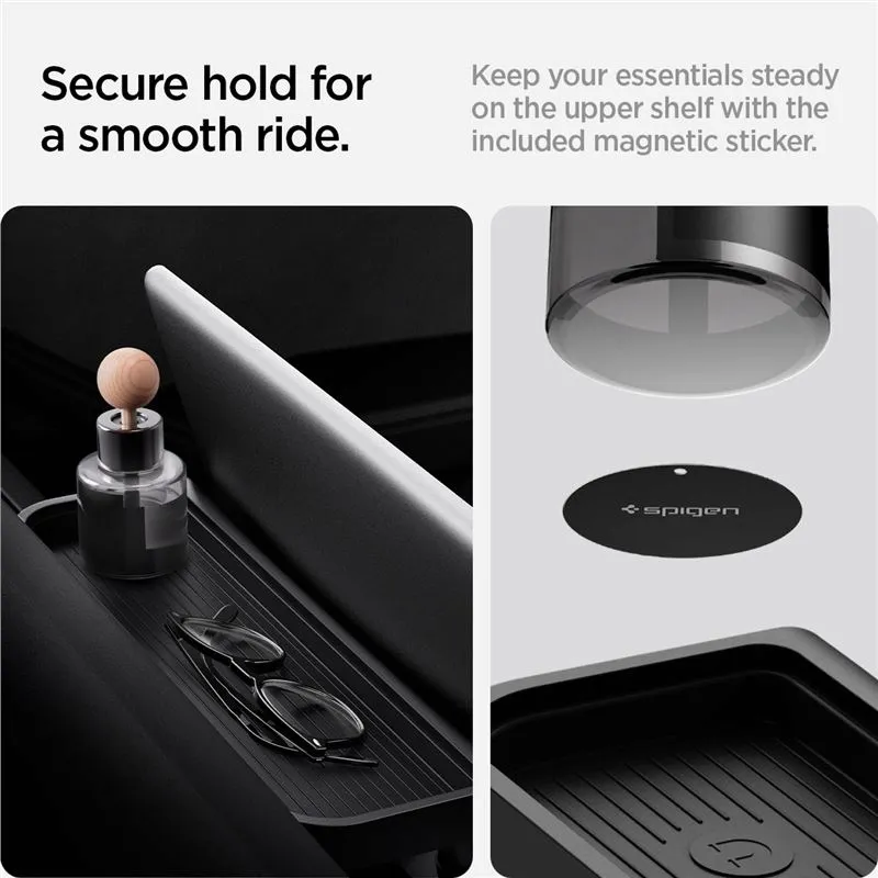 spigen-tesla-under-screen-storage-organizer-black-tesla-model-3-2024