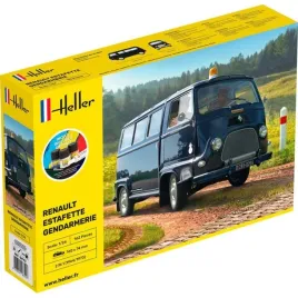 heller-56742-starter-kit-renault-estafette-gendarmerie