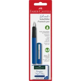 pioro-wieczne-faber-castell-szkolne-niebieskie-6-naboi