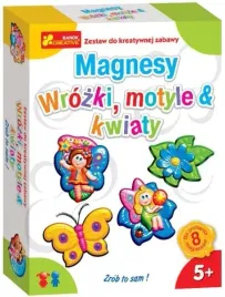 gipsowe-magnesy-wrozki-motyle-i-kwiaty