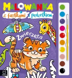 malowanka-z-farbkami-i-pedzelkiem-zwierzeta-malowanka-z-farbkami-i-pedzel
