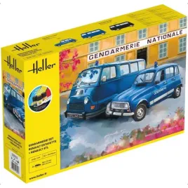 heller-52325-starter-kit-gendarmerie-set-renault-estafette-renault-4tl