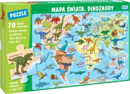 puzzle-70-mapa-swiata-dinozaury