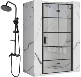 drzwi-prysznicowe-skladane-rea-molier-black-80cm-czarne-szklo-transparentne