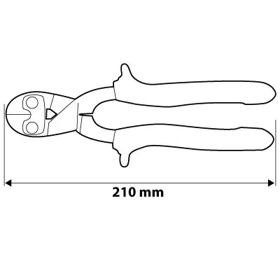 obcinak-do-drutow-210-mm-stan-nowy
